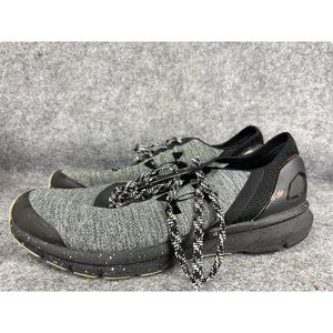 Under Armour Charged Running Shoes Womens Size 8.5 Gray Black Athletic Trainers